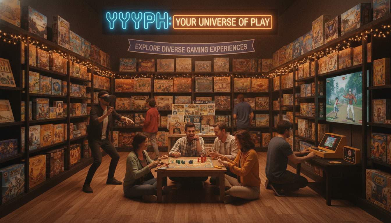 Variety of games at YYYPH