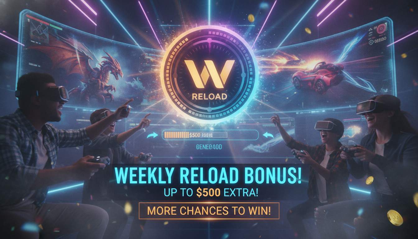 Weekly reload bonus promotion